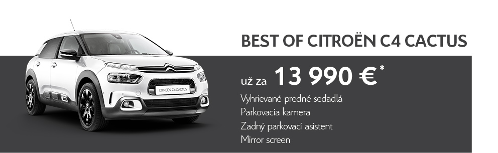 citroen c4 cactus cena