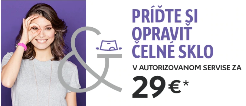 citroen SERVIS oprava čelného skla