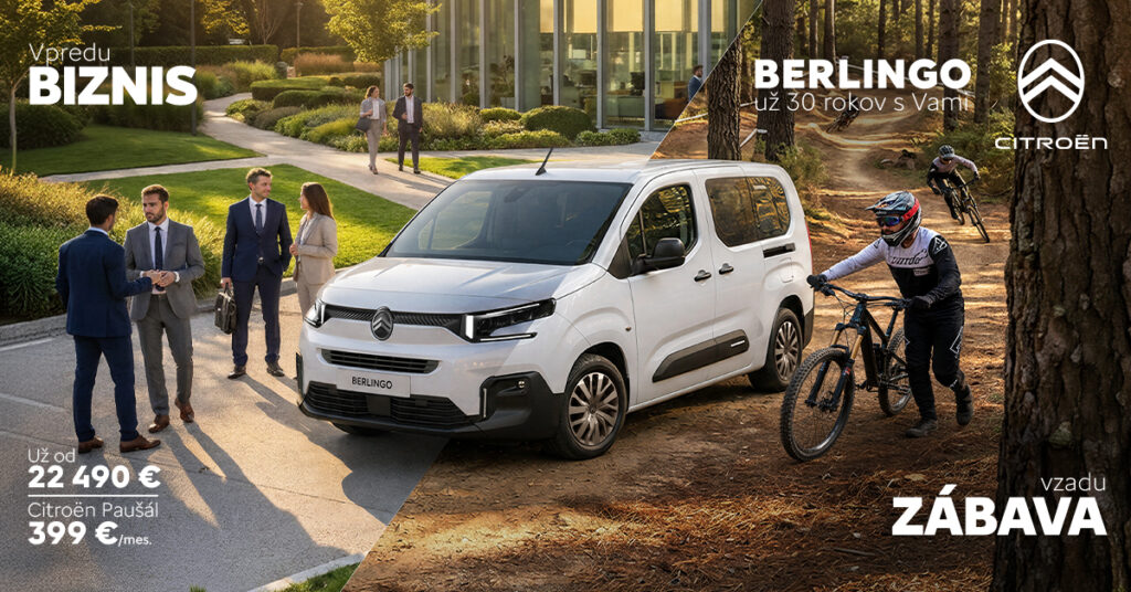 Citroën Berlingo, limitovaná edícia 30 rokov, akcia Staré za nové s bonusom 2 500 €